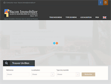 Tablet Screenshot of immobilier-du-luberon.com